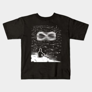 infinity in the sky Kids T-Shirt